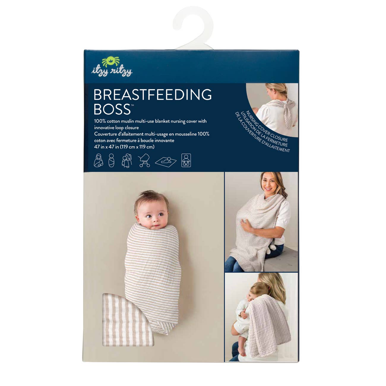 Breastfeeding Boss™ Multi-Use Blanket Nursing Cover