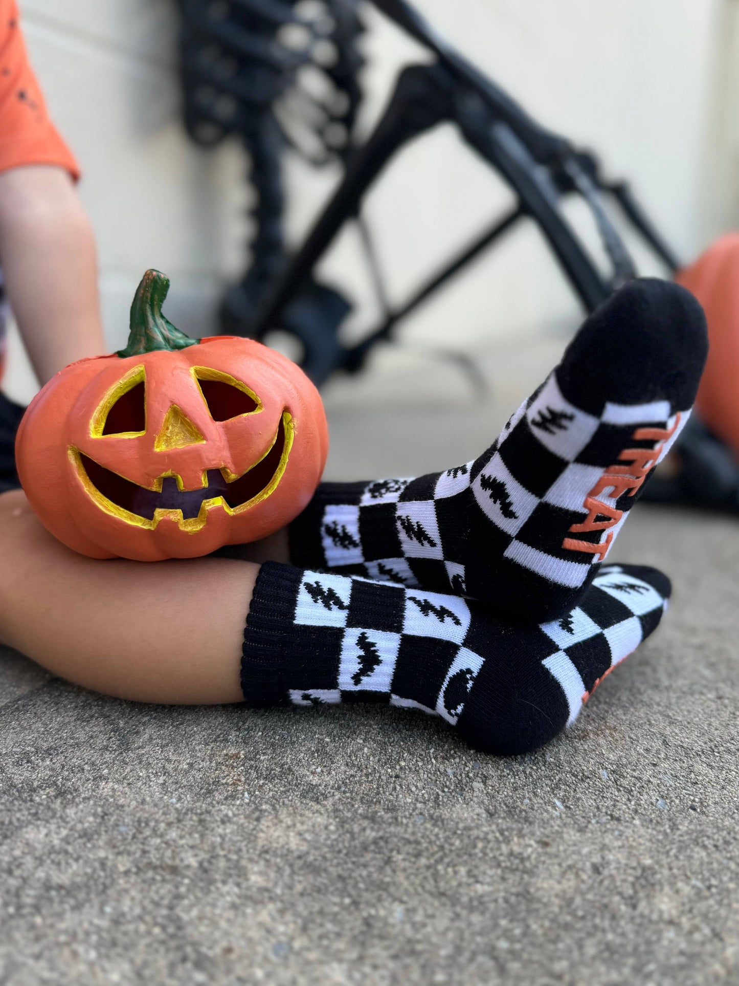 Check or Treat Socks
