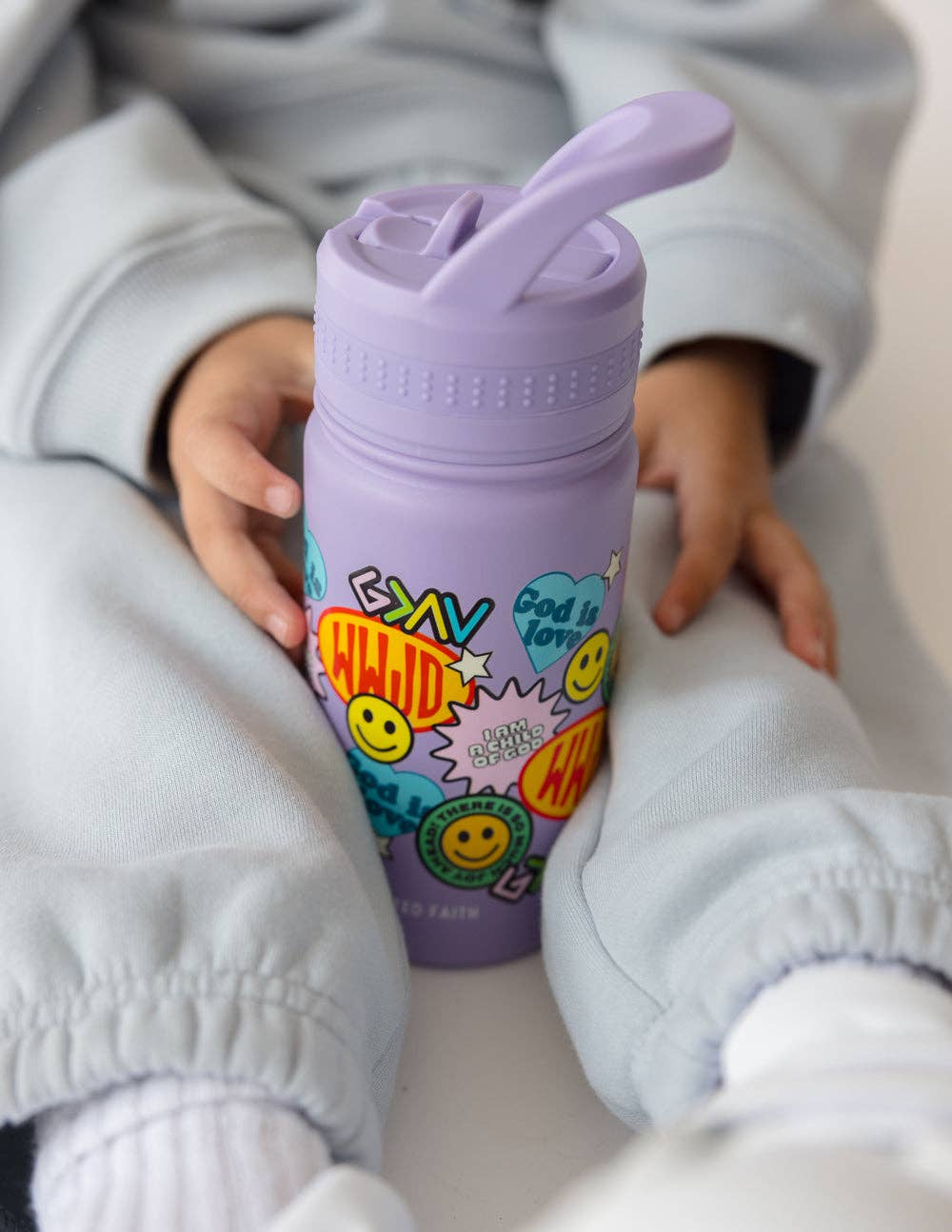 Kids Water Bottle-Sticker Collage