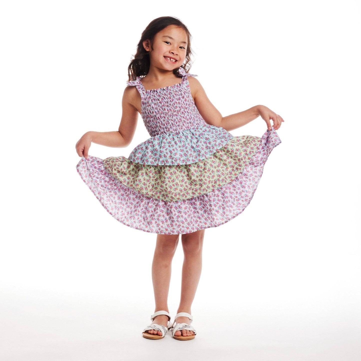 Floral Tiered Dress