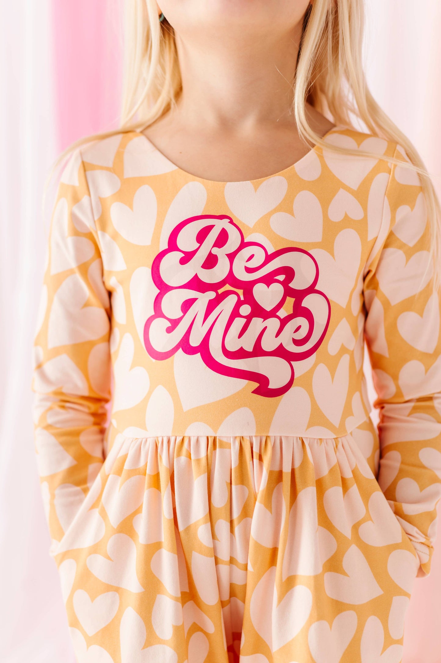 Yellow Hearts Romper