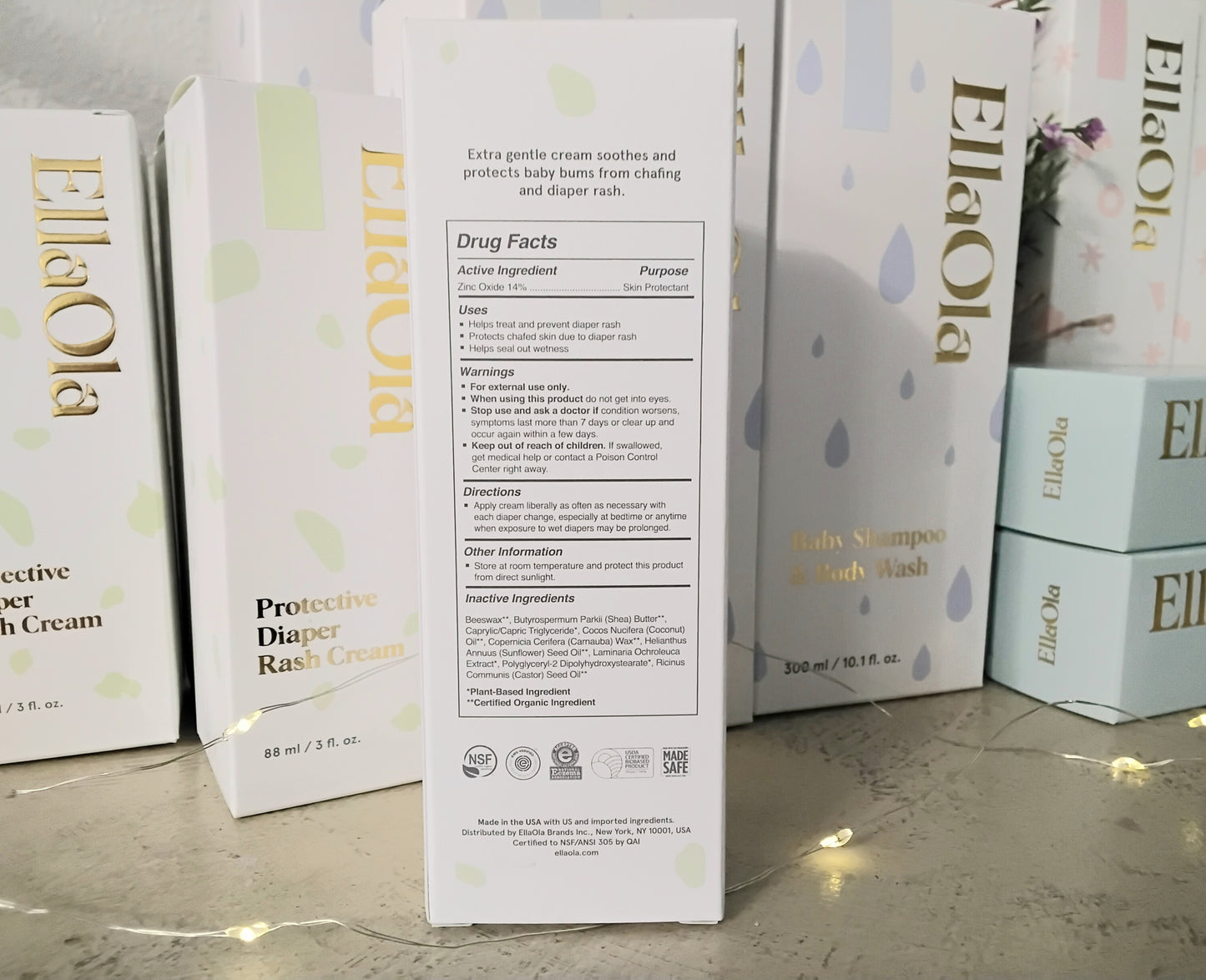 EllaOla Organic Diaper Rash Cream