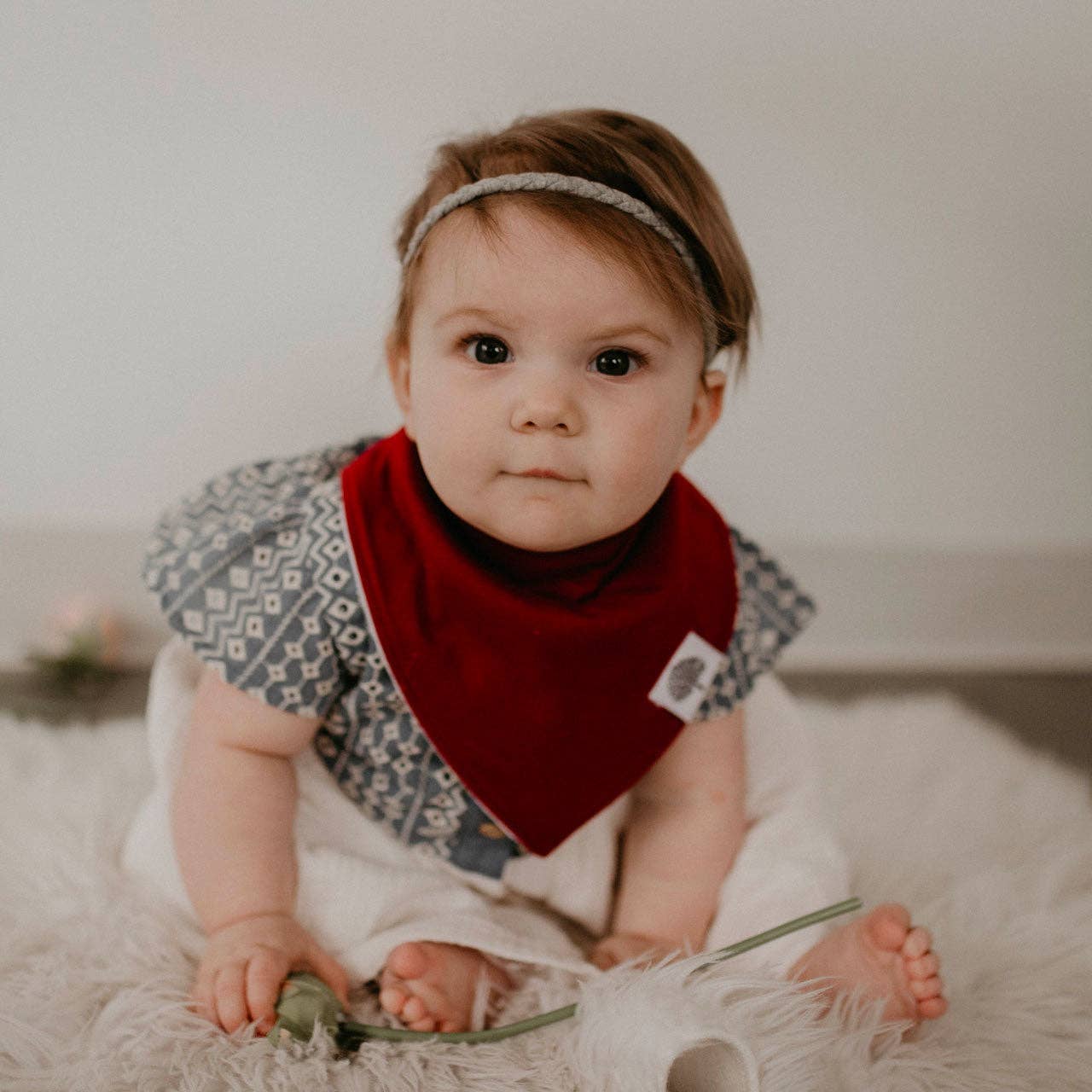 XO Bandana Bib Set (Valentines)