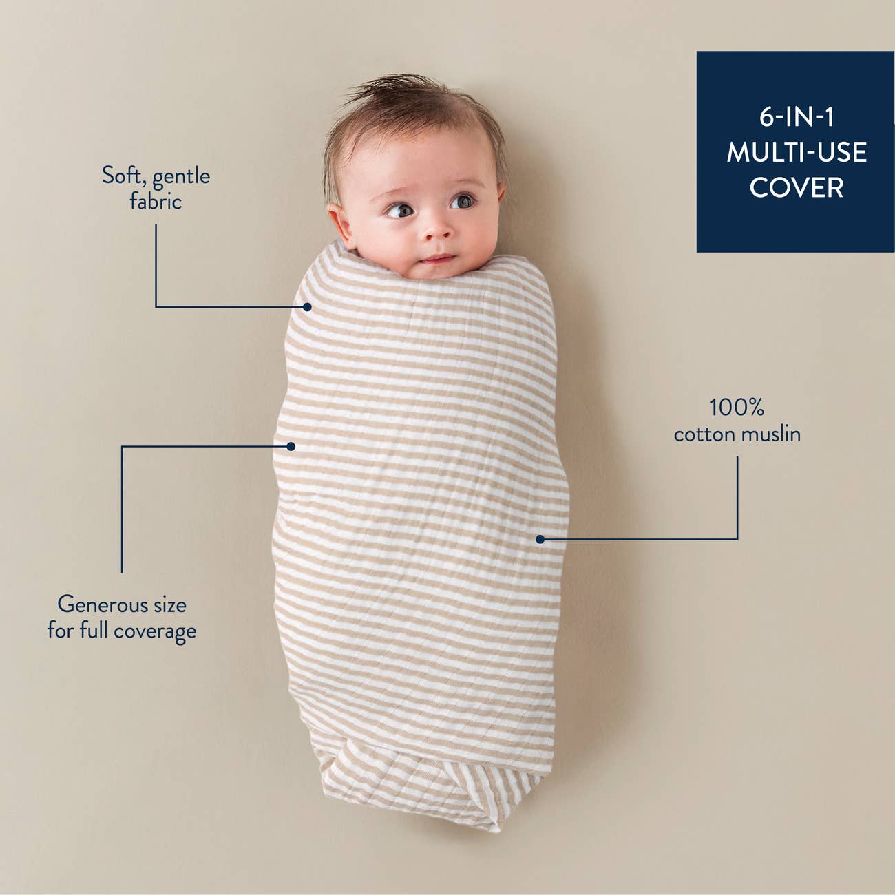 Breastfeeding Boss™ Multi-Use Blanket Nursing Cover