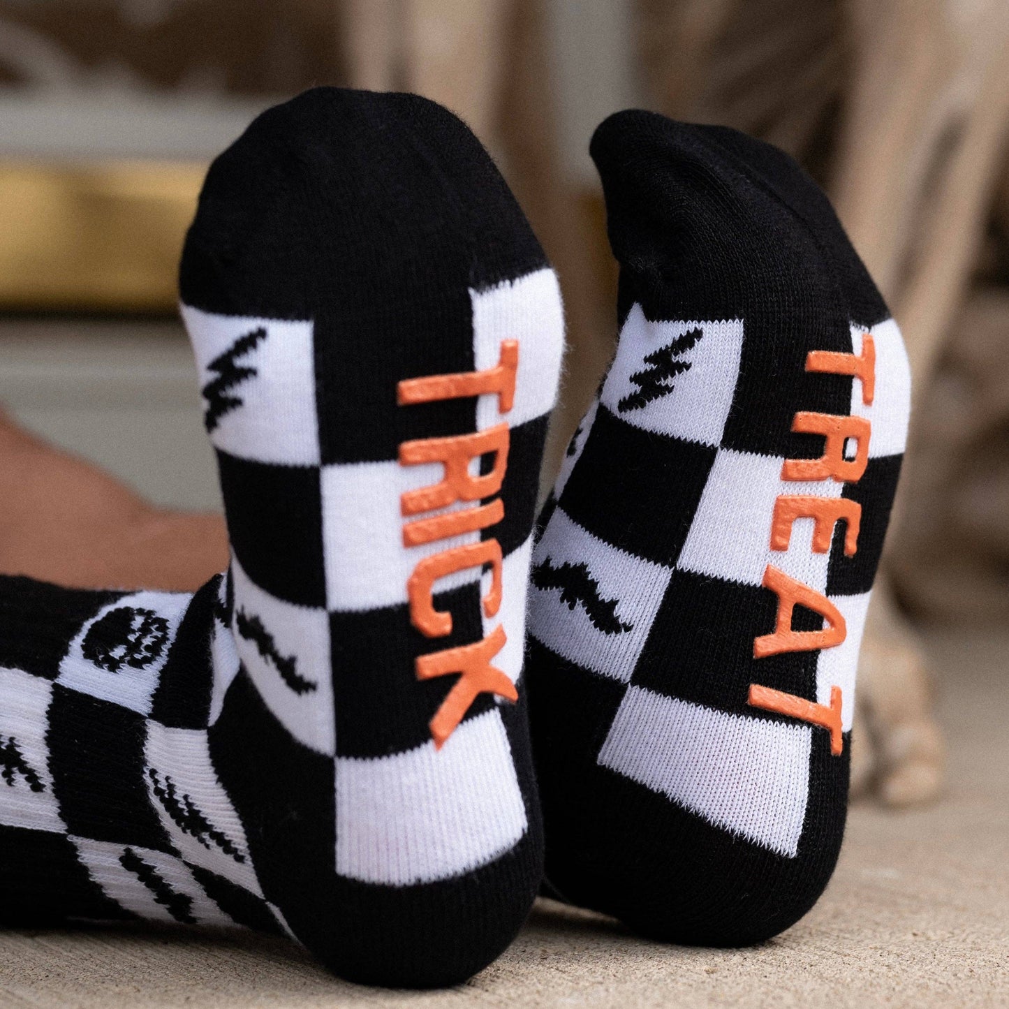 Check or Treat Socks