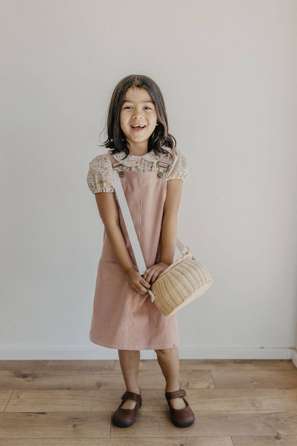 Corduroy Overall Jumper