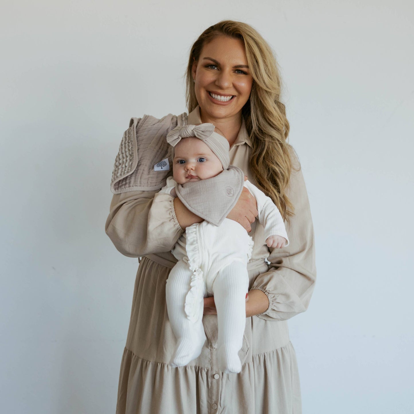 Pebble Muslin Bandana Bibs Set (4 pack)