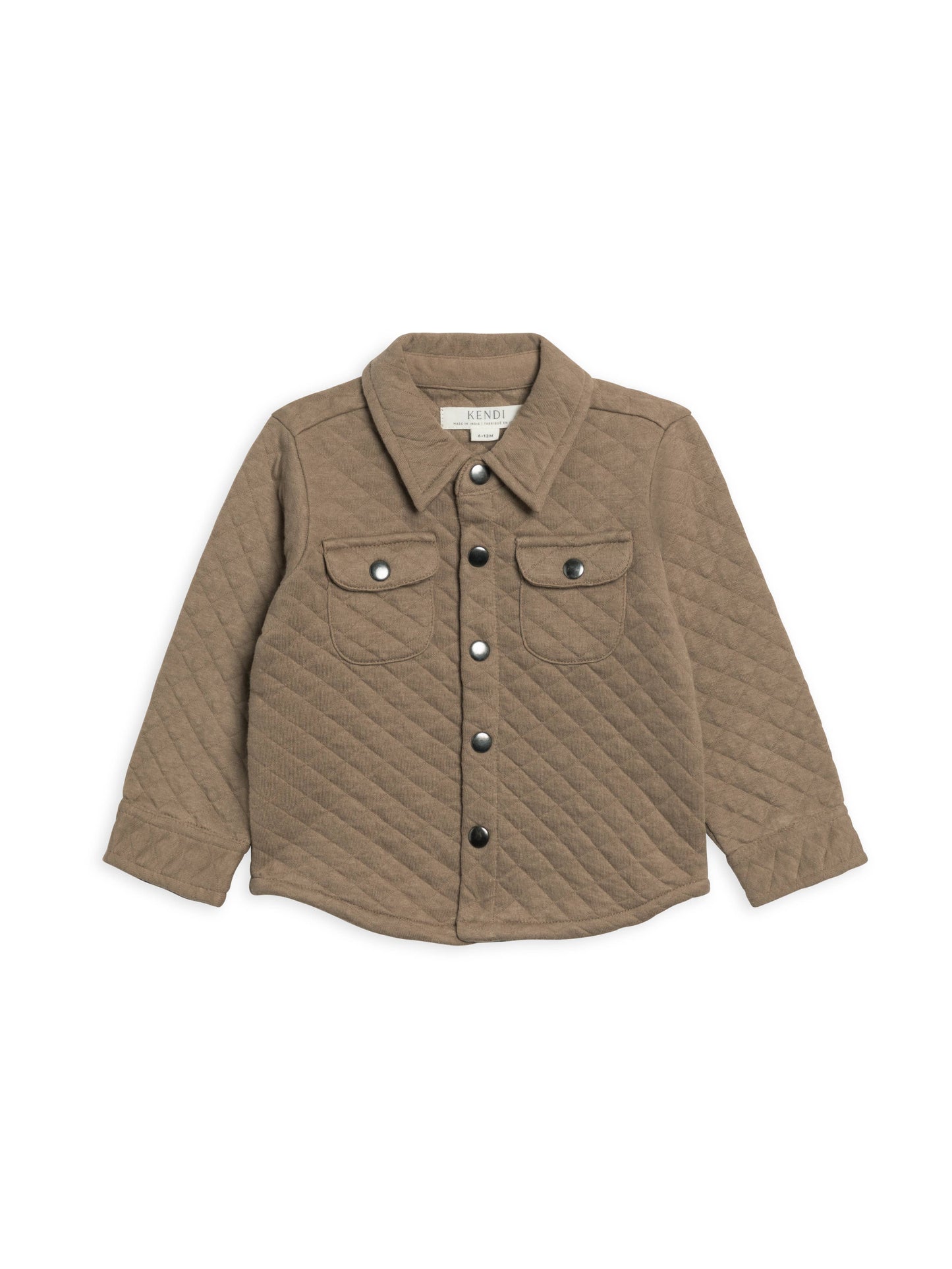 Liam Quilted Jacquard Long Sleeves