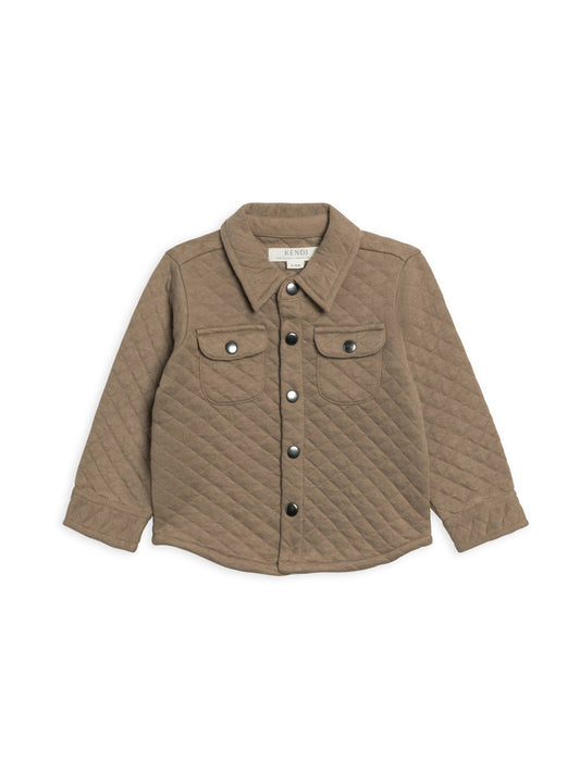 Liam Quilted Jacquard Long Sleeves