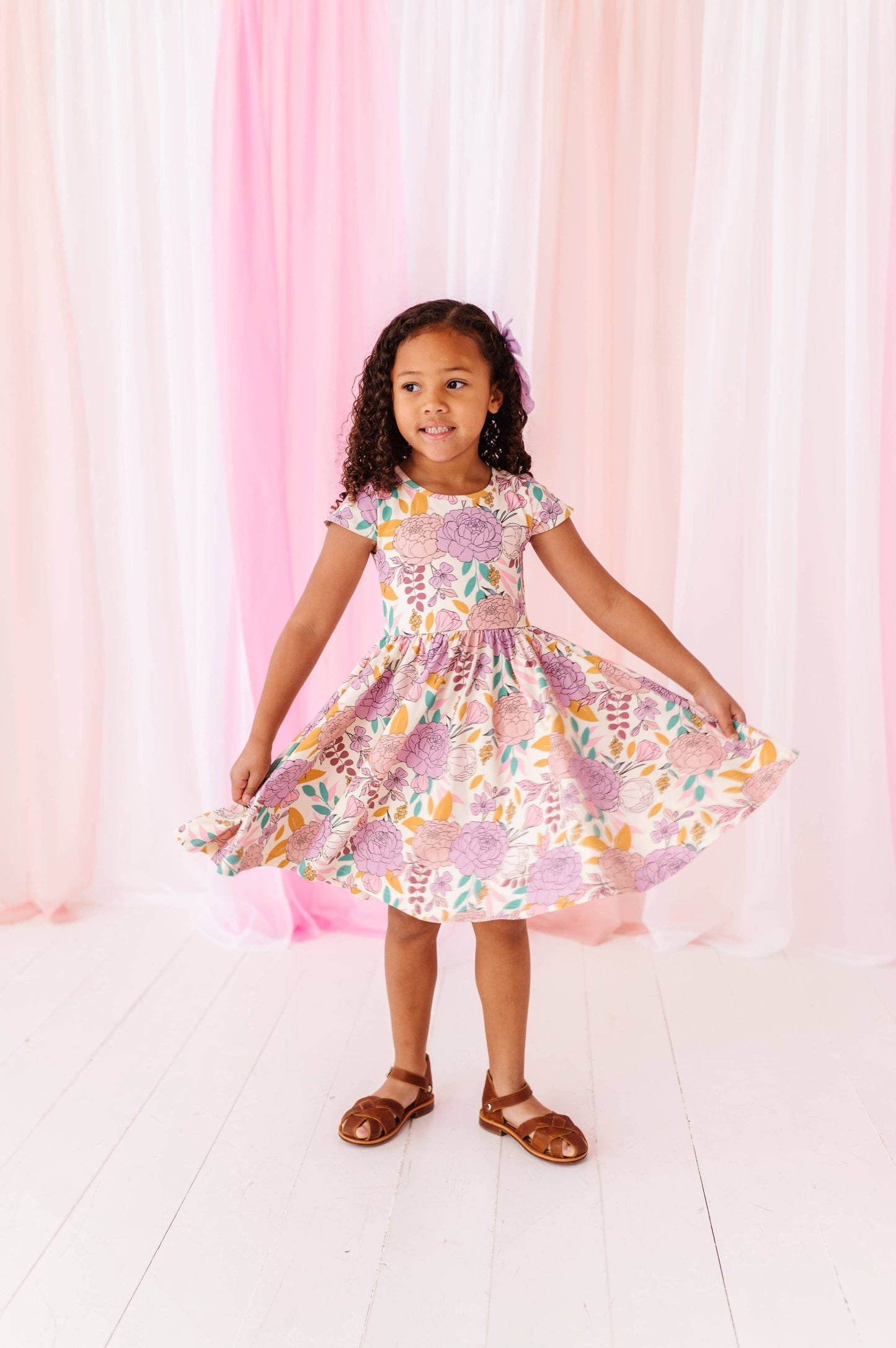 Lavender Floral | Heart Dress
