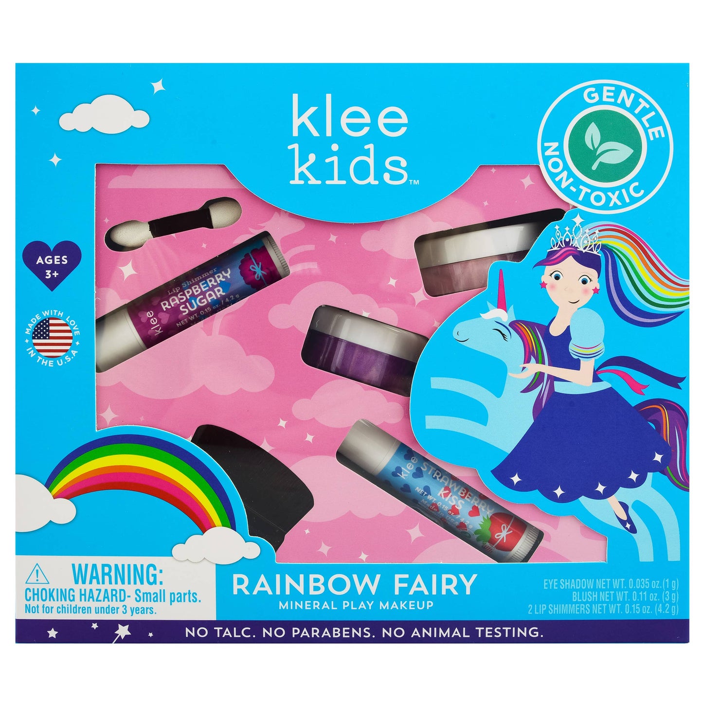Rainbow Fairy Natural Mineral Play Makeup Kit