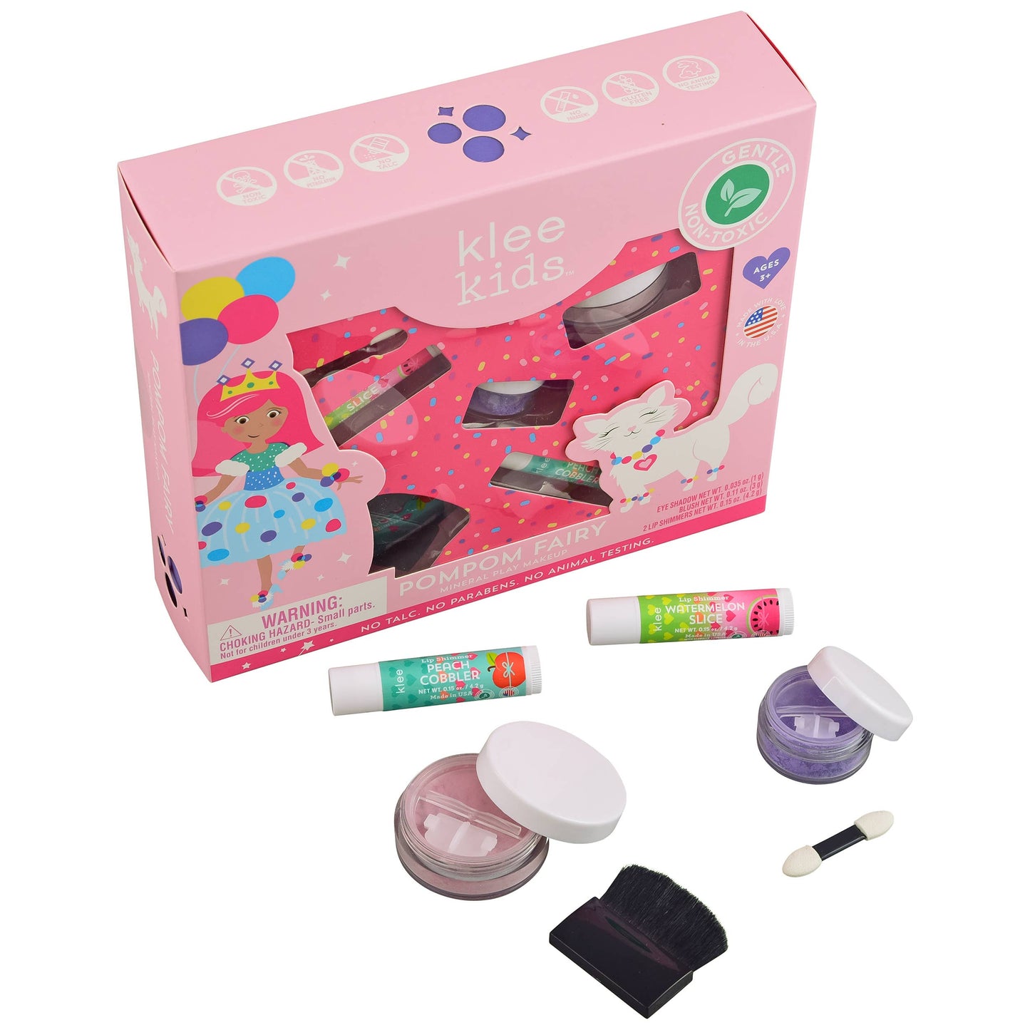 PomPom Fairy Natural Mineral Play Makeup Kit