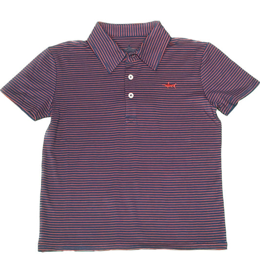 Banks Polo - Navy/Red