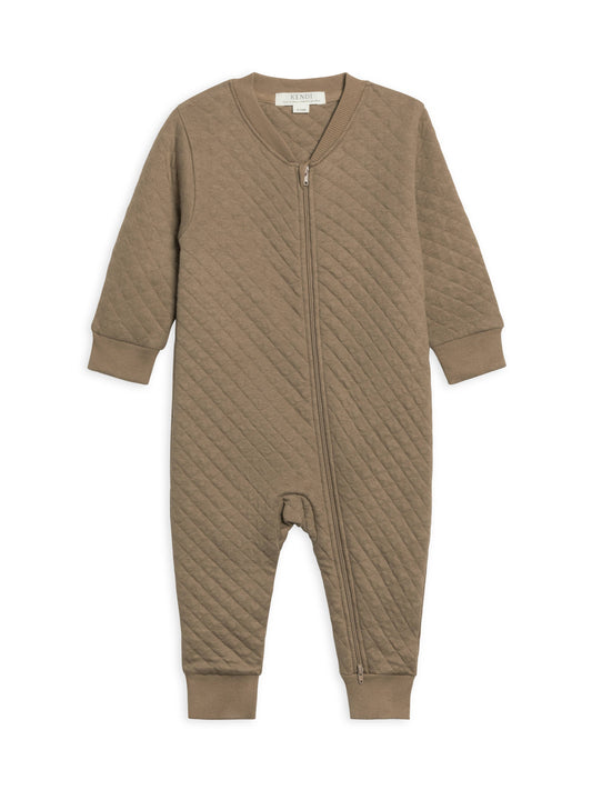 Brighton Quilted Jacquard Romper