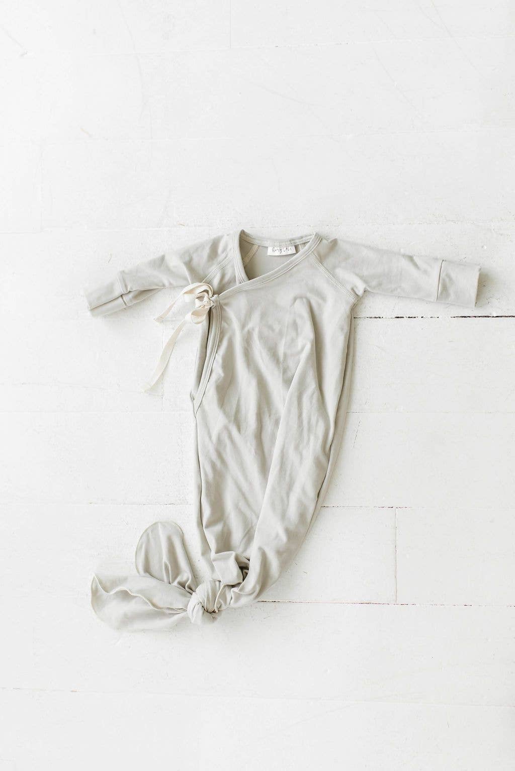 Kimono Gown in Stone- One Size