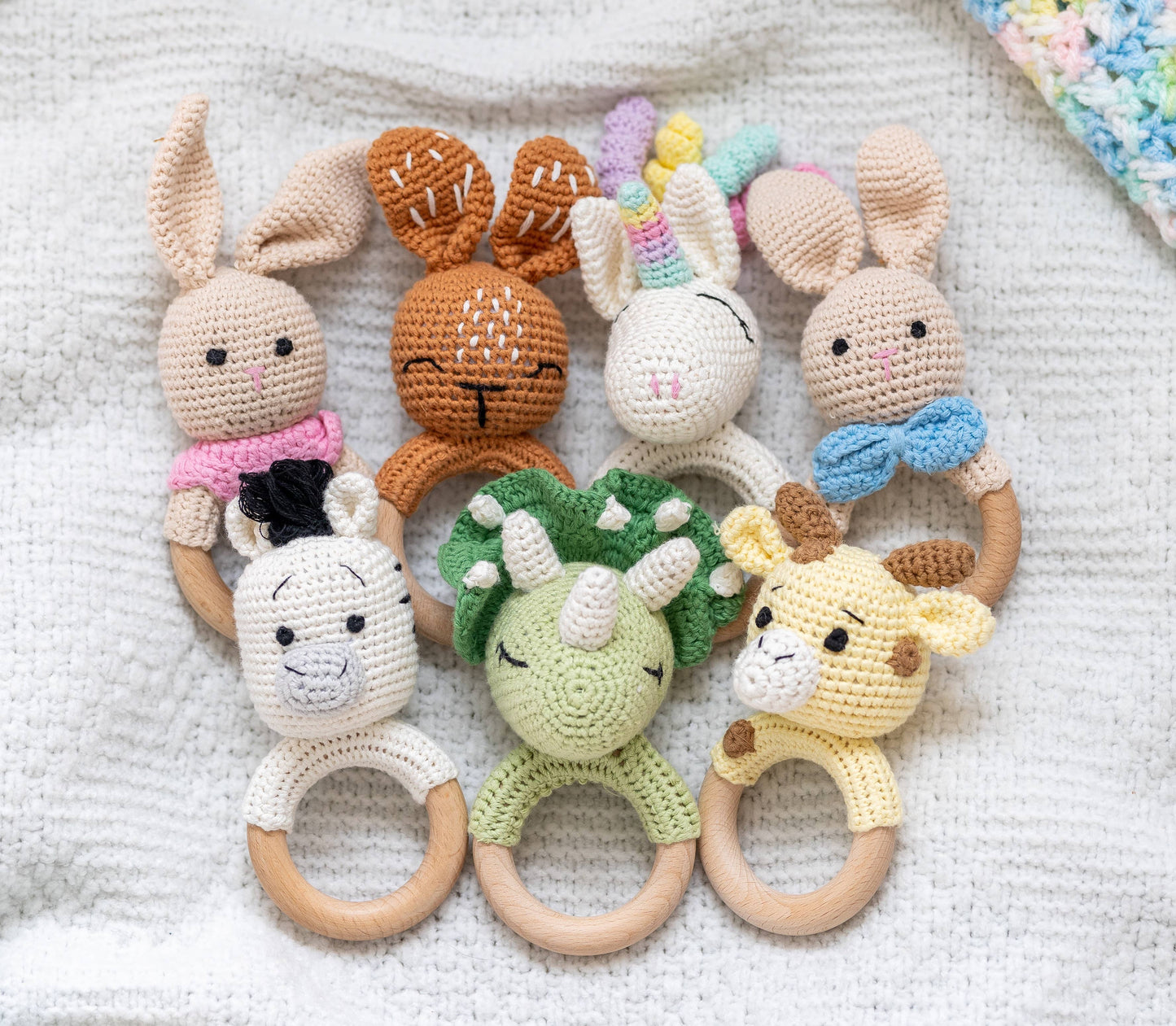 Hand Crochet Rattles