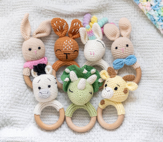 Hand Crochet Rattles