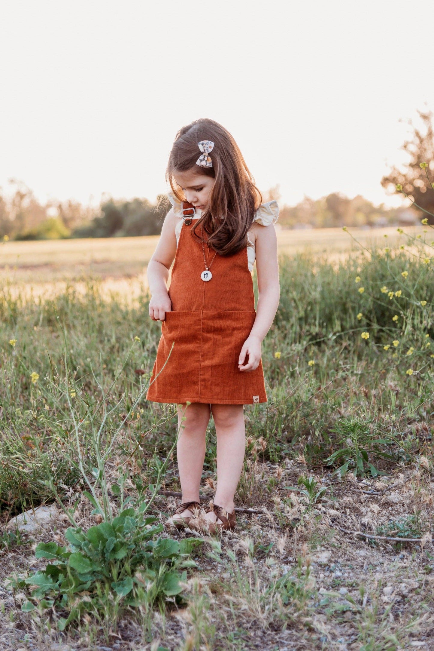 Corduroy Overall Jumper