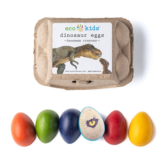 Beeswax Dino Crayons Eggs