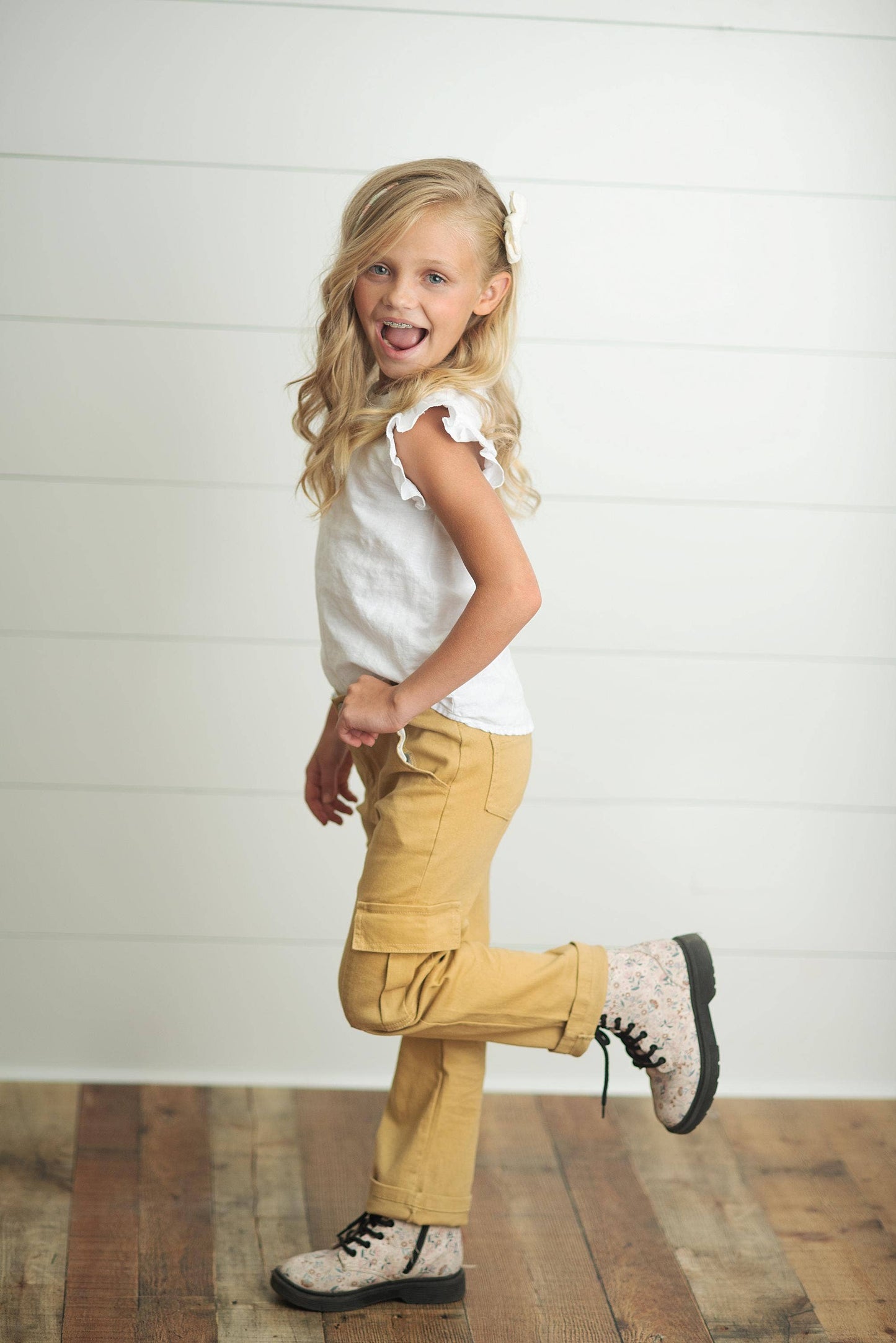 Mustard Cargo Pants