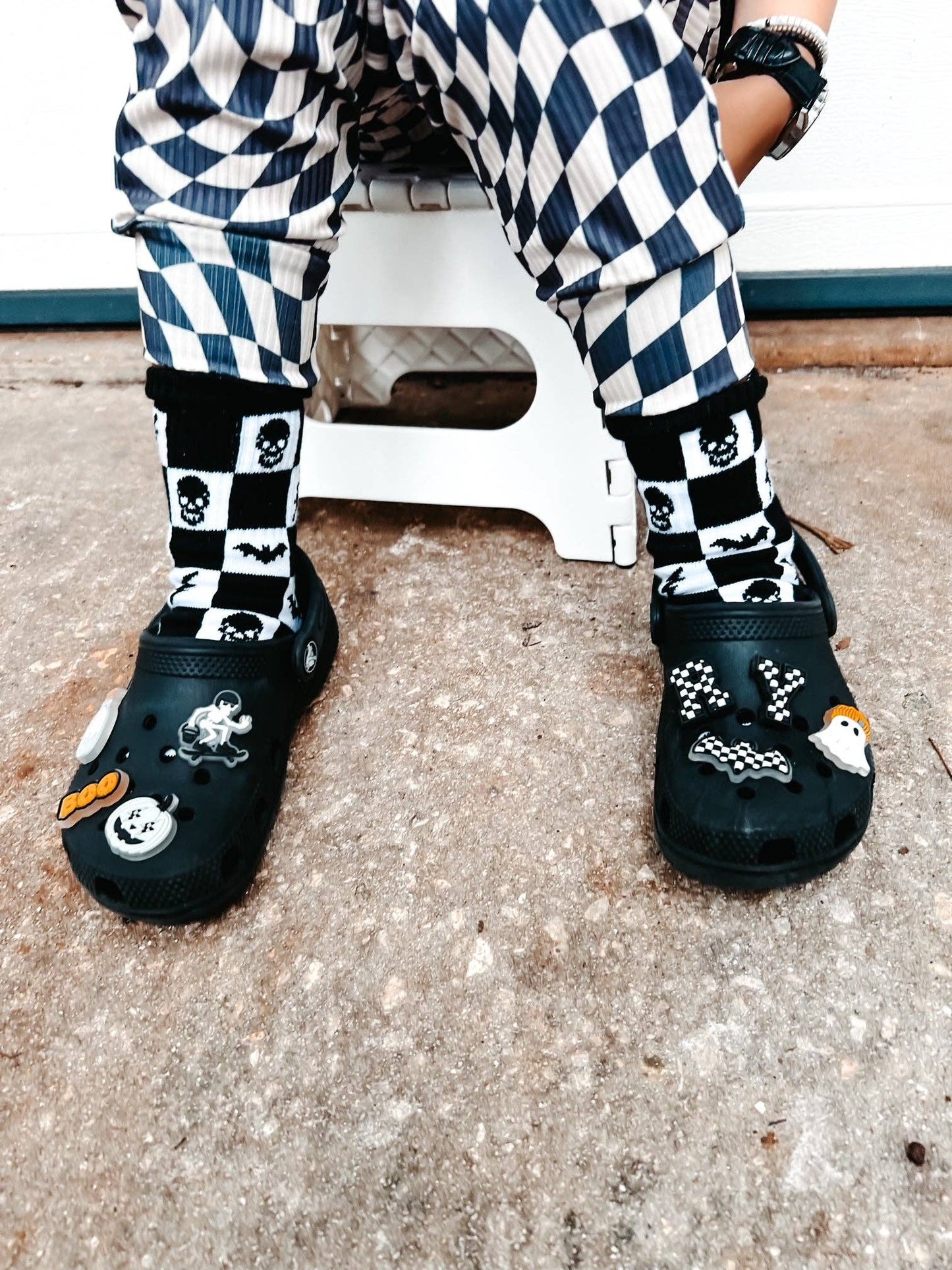 Check or Treat Socks