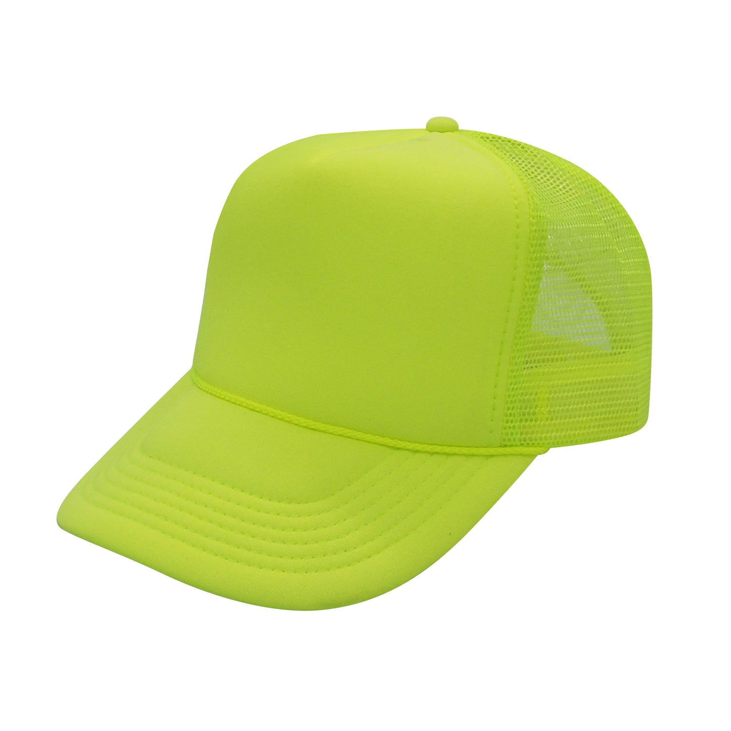 Neon Color Foam Mesh Trucker Hats