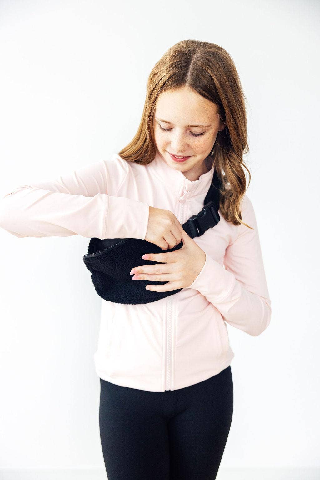 Belt Bag | Black Fleece