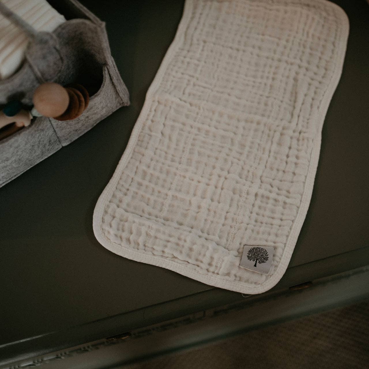 Muslin Burp Cloths 4 Pack