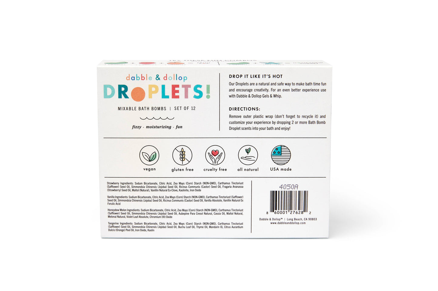 All Natural Mini Bath Bombs