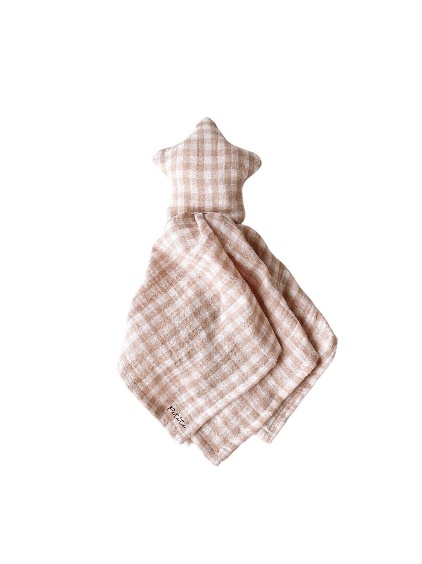 Little Star Cuddle Cloth | Gingham