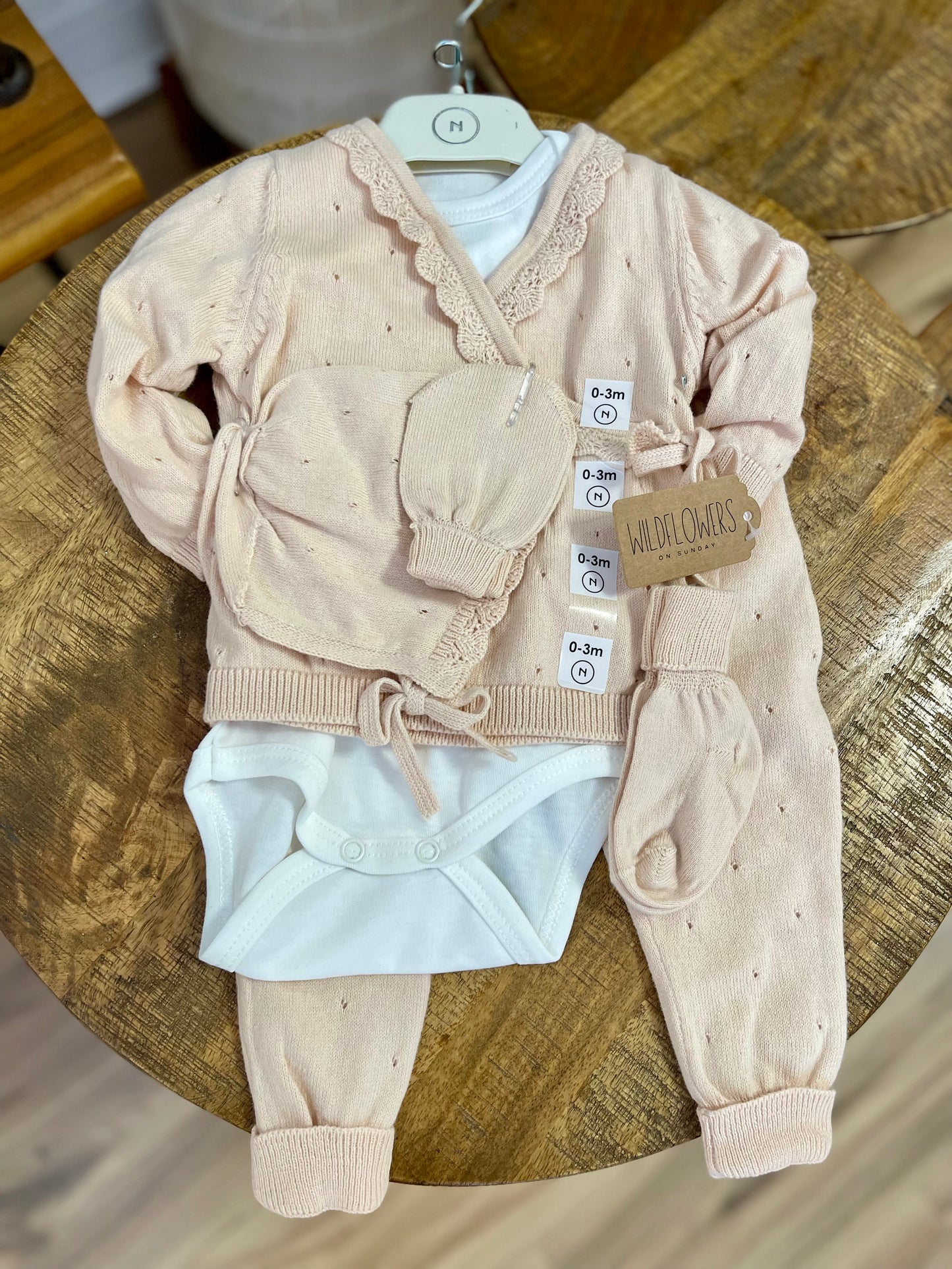 Knitted Baby Coming Home Set