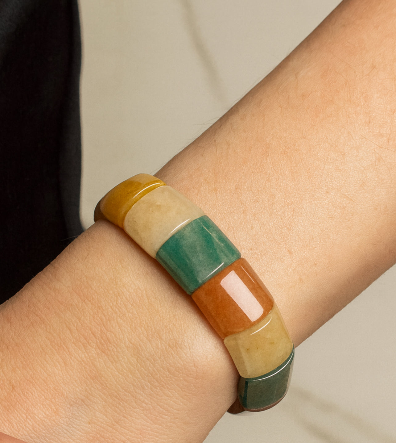 Multi- Colored Jade | Rectangle