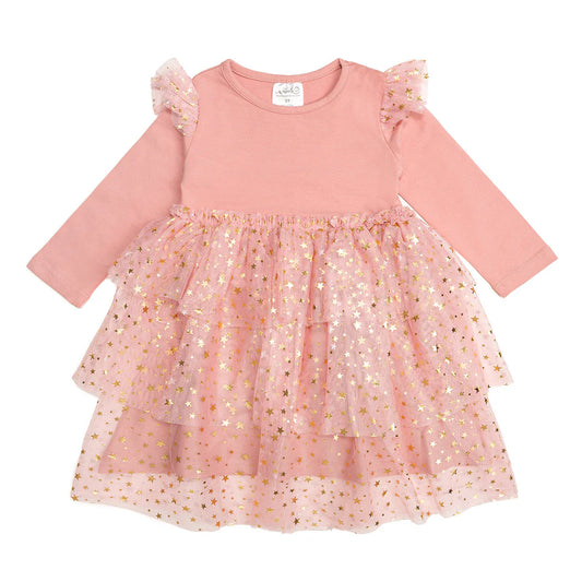 Blush Shimmer Dress
