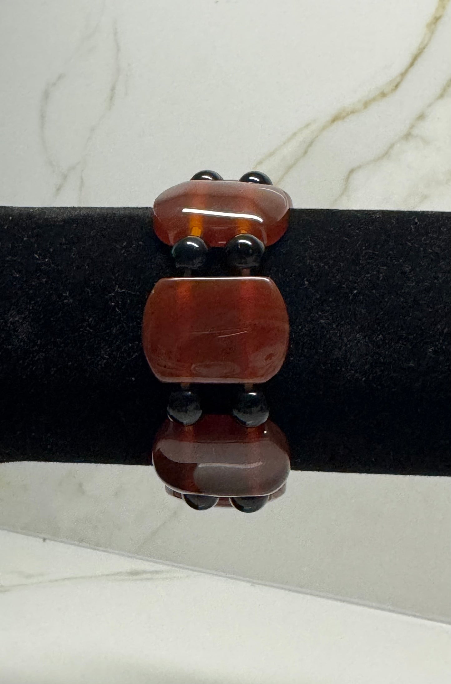 Agate & Onyx Bracelet