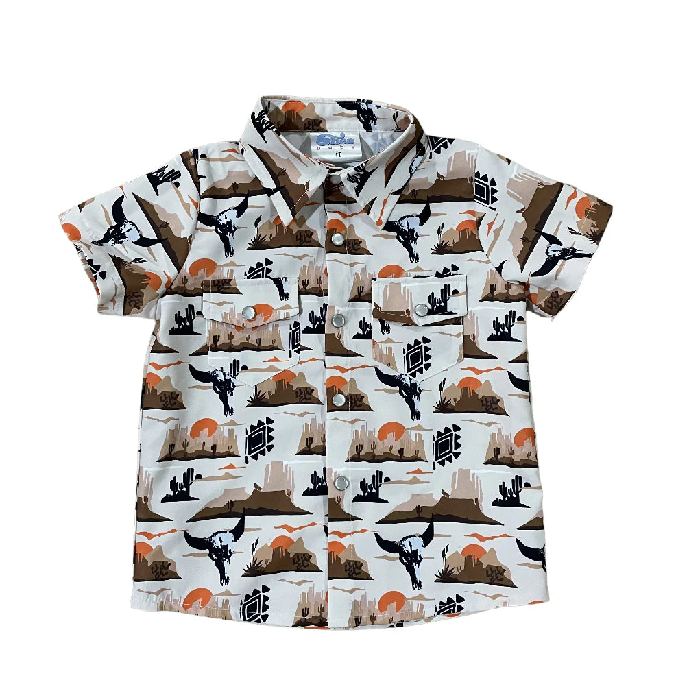 Desert Pearl Snap Shirt