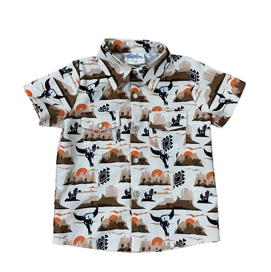 Desert Pearl Snap Shirt