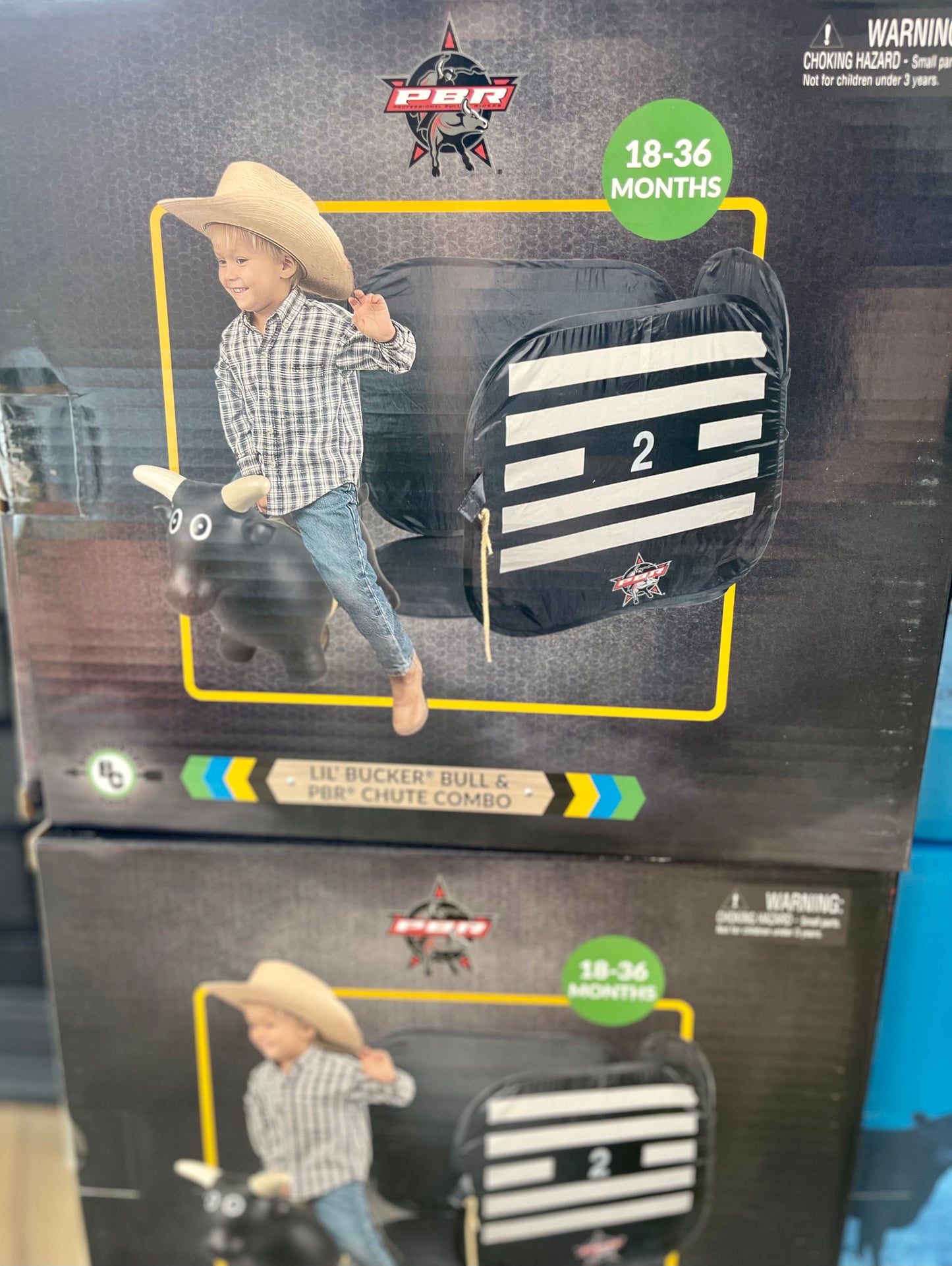 PBR Bucker Bull & Chute Combo