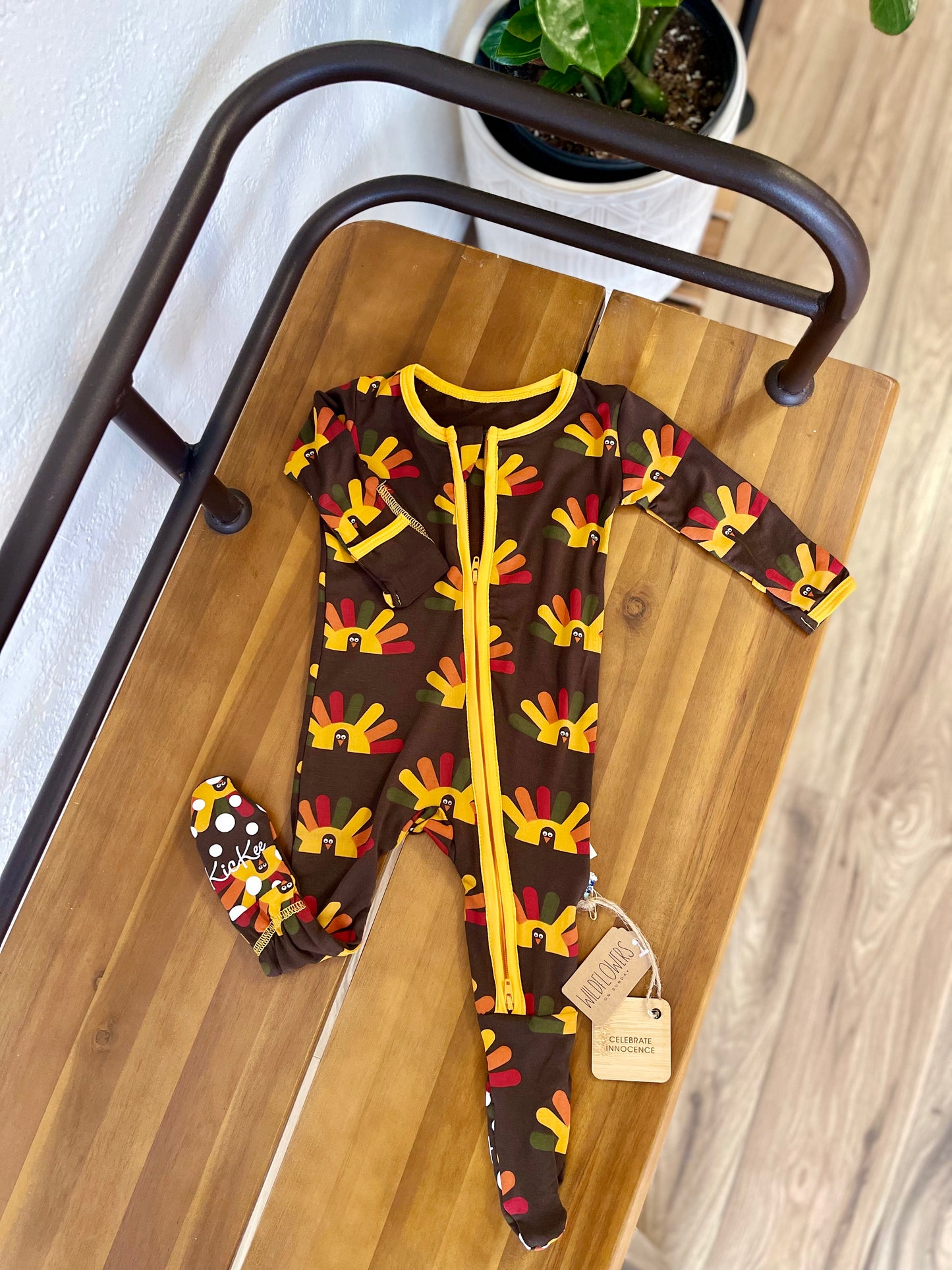 Turkey Footie w/2 Way Zipper