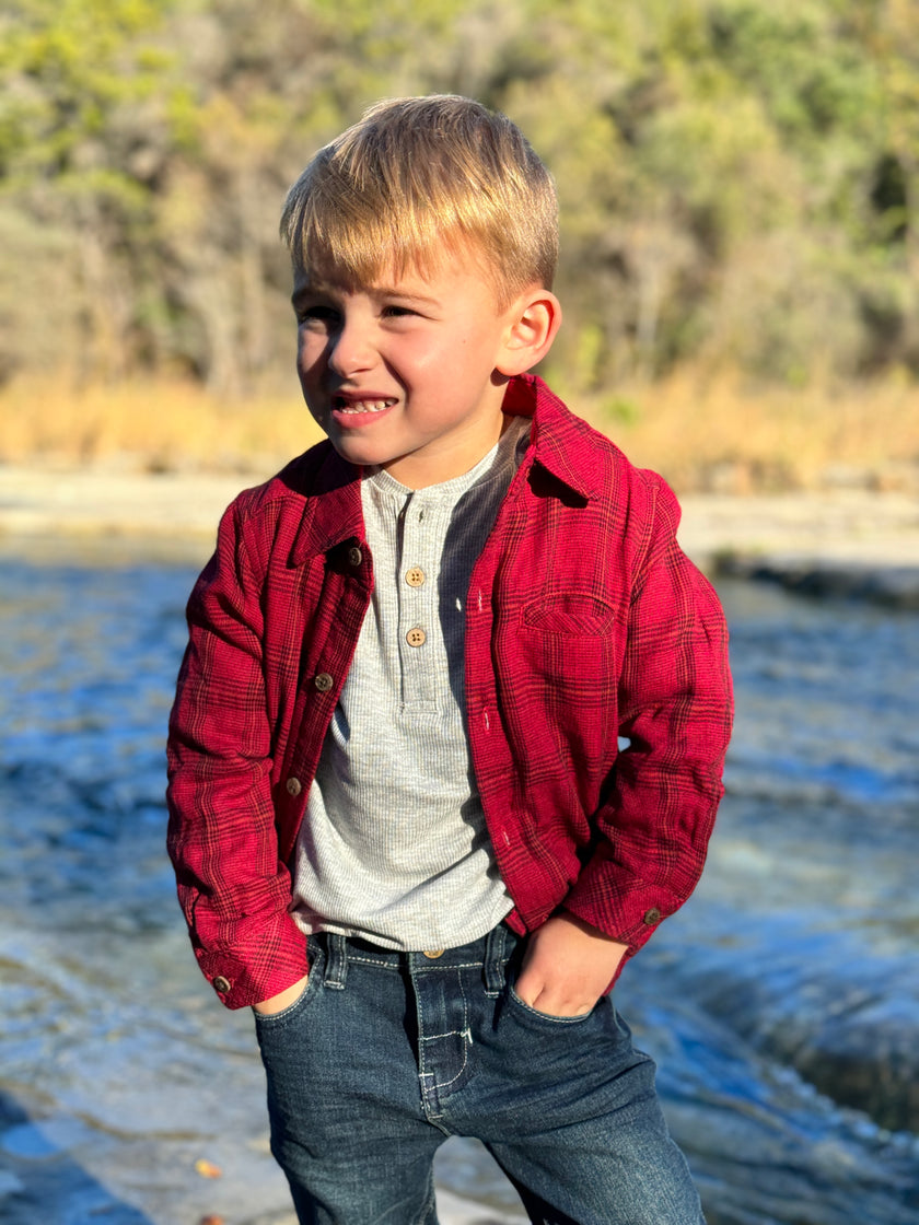 Plaid Jasper Woven Shirt