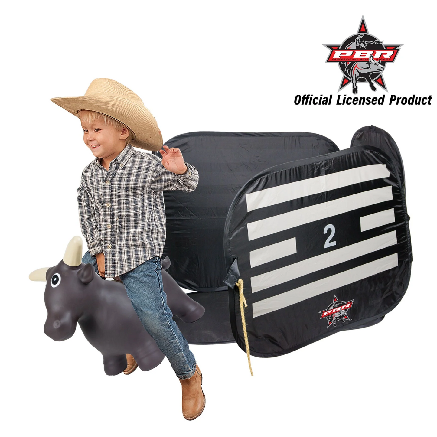 PBR Bucker Bull & Chute Combo