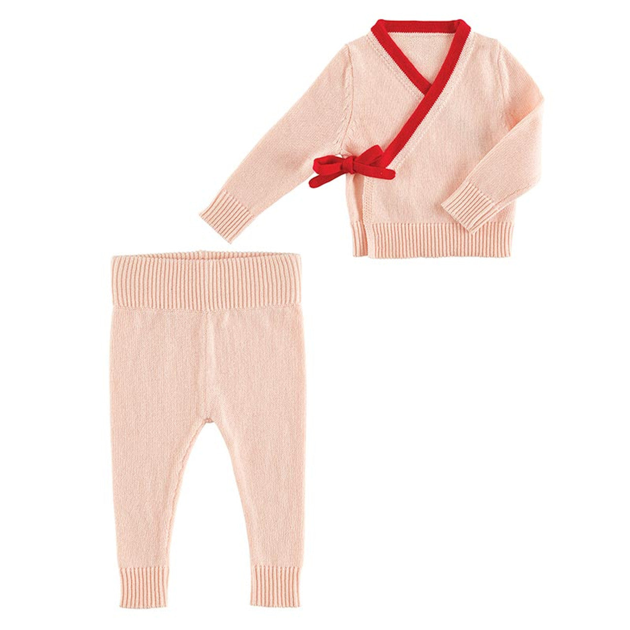 Cotton Knit Wrap Set