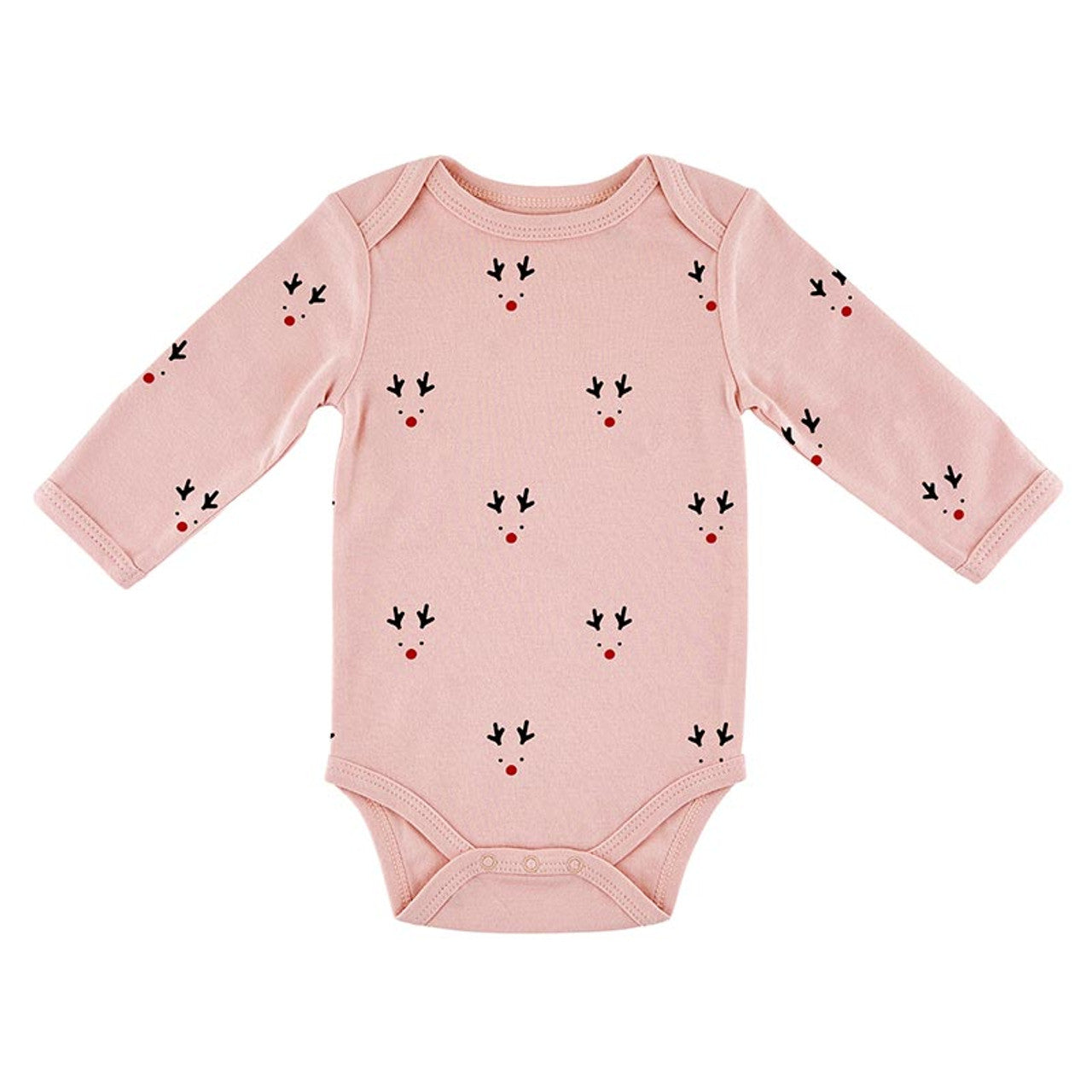 Pink Reindeer Onesie