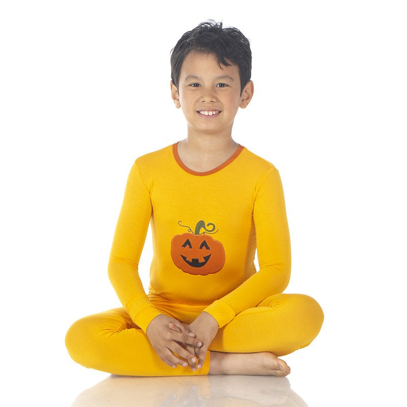 Pumpkin Pajama Set- Long Sleeve