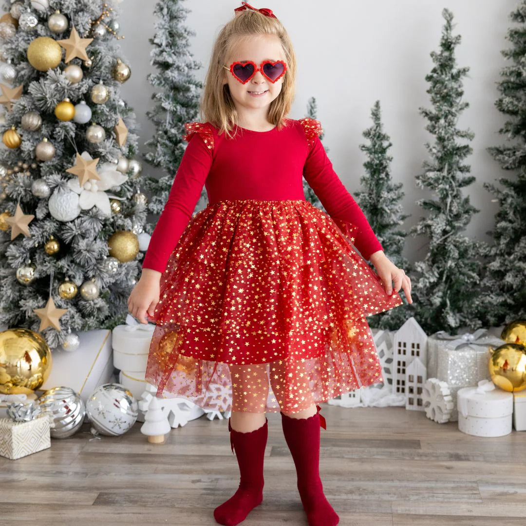 Scarlett Shimmer Dress