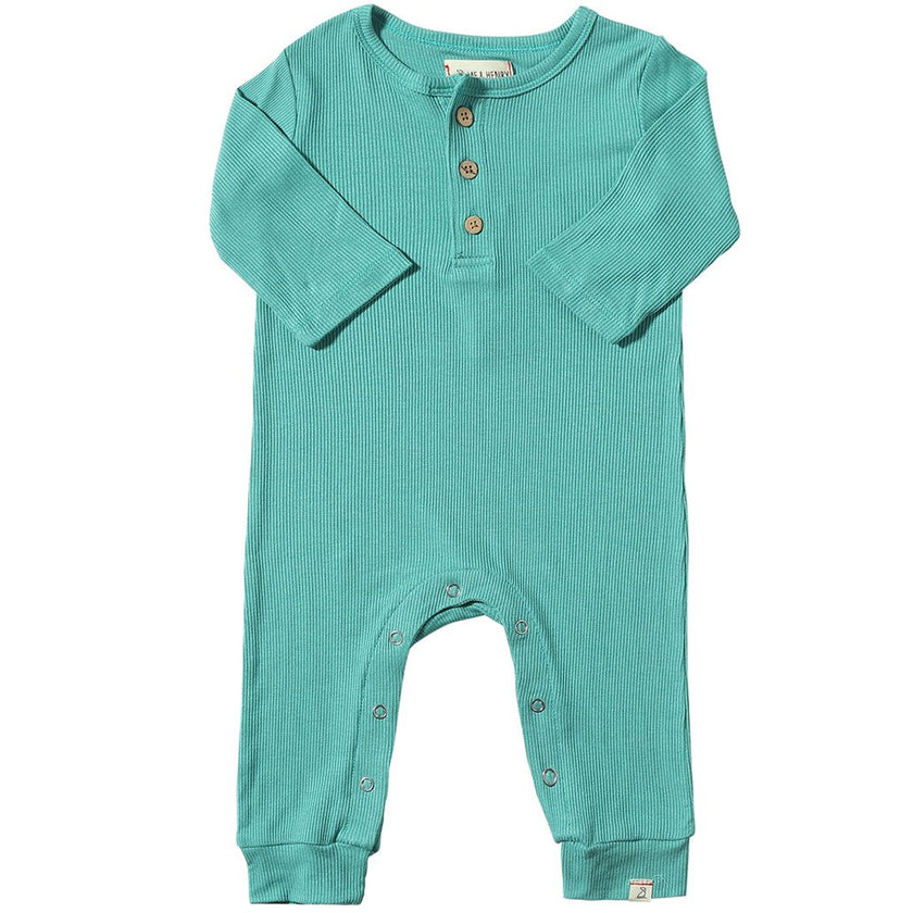 Mason Ribbed Romper Solid