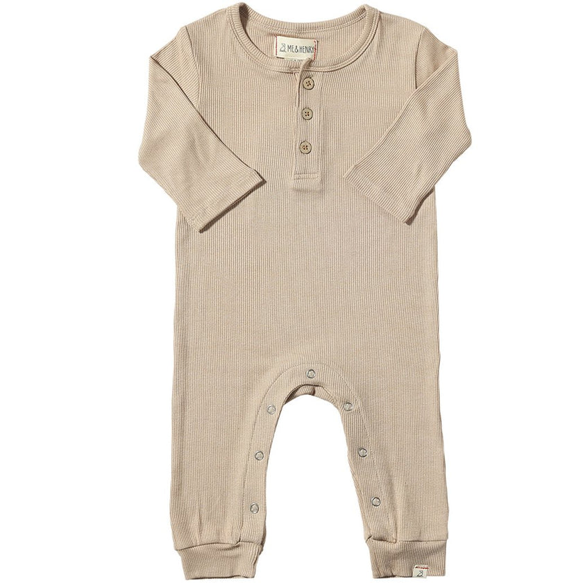 Mason Ribbed Romper Solid