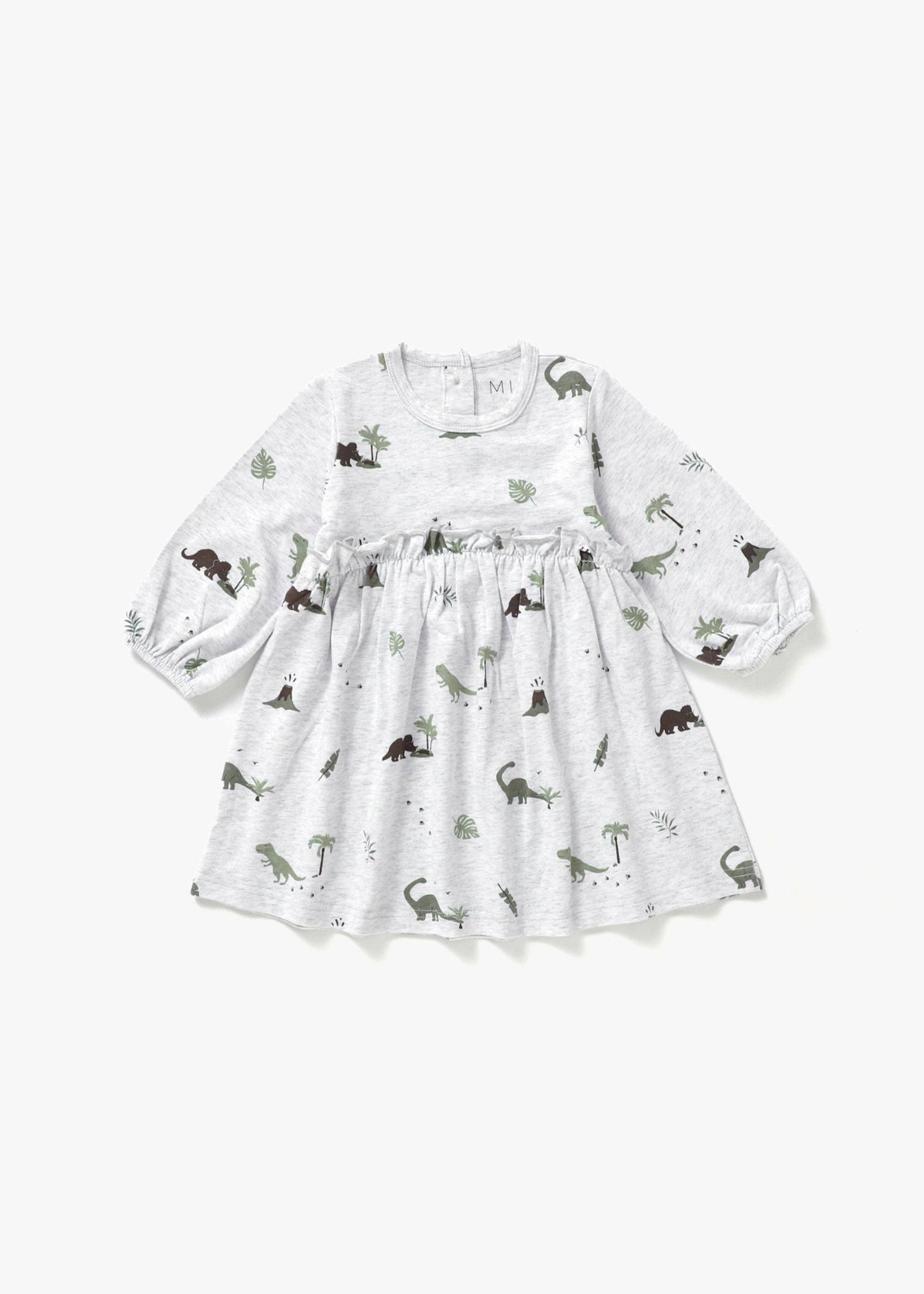 Long Sleeve Jersey Dress Organic Cotton | Dino