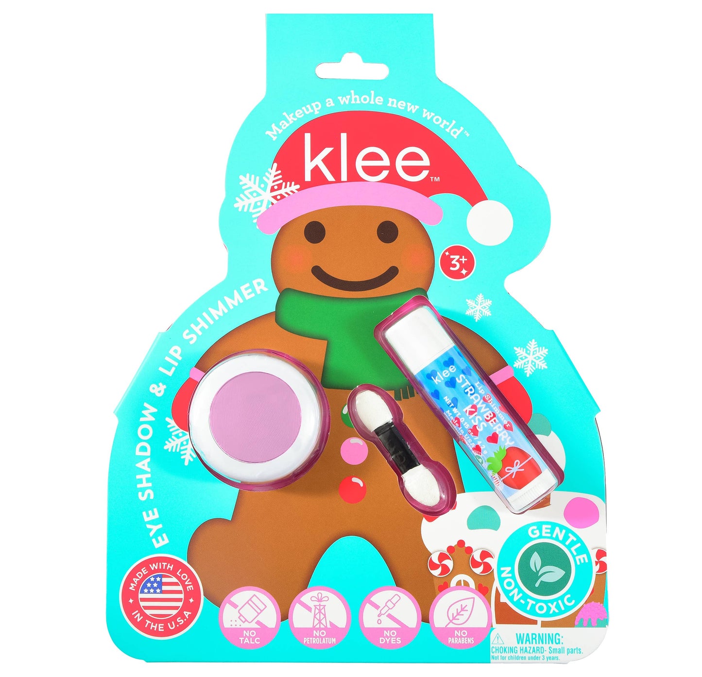 Gingerbread Cookie - Eye Shadow & Shimmer Lip Set