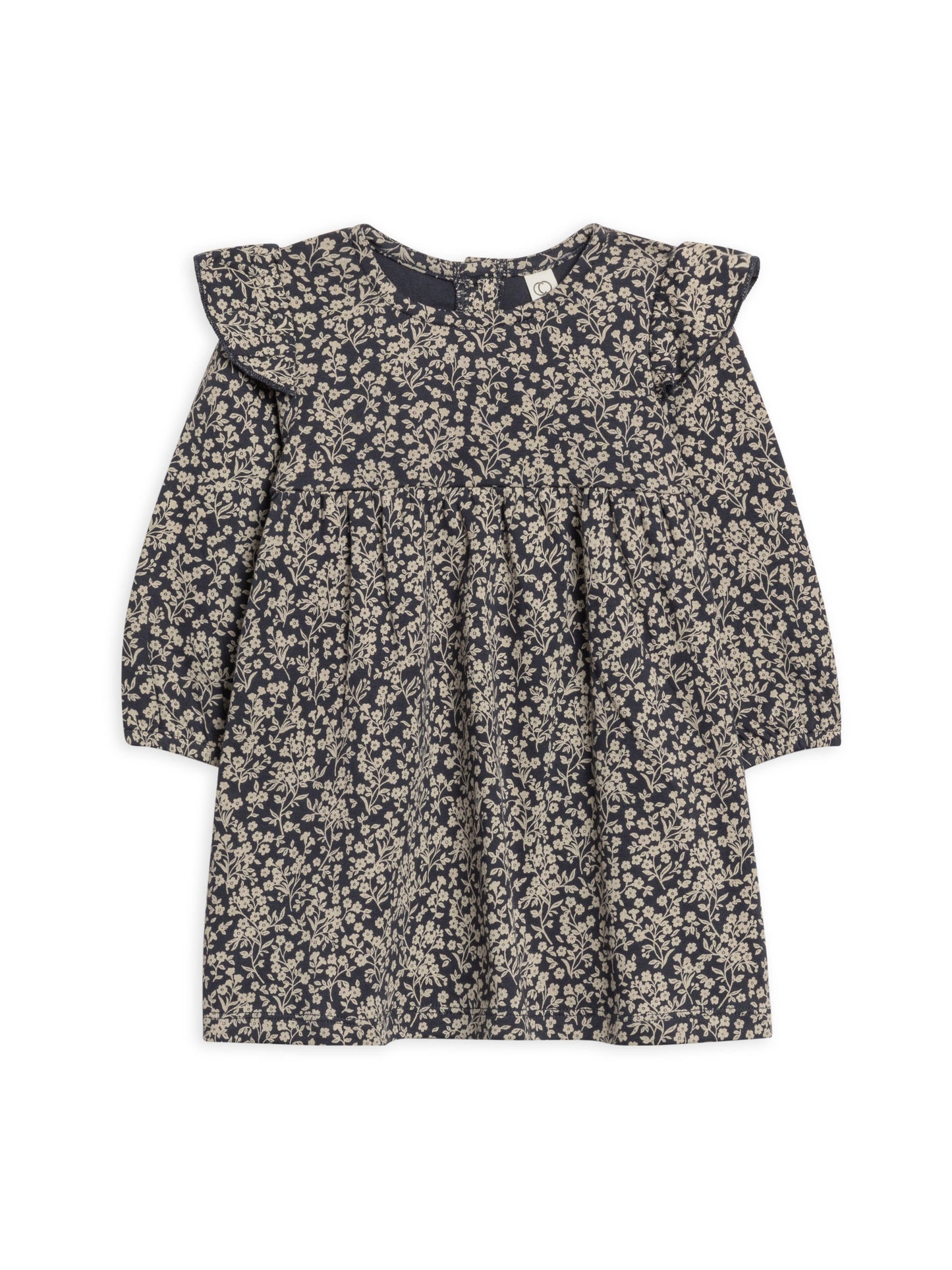 Mika Ruffle Dress- Organic Cotton
