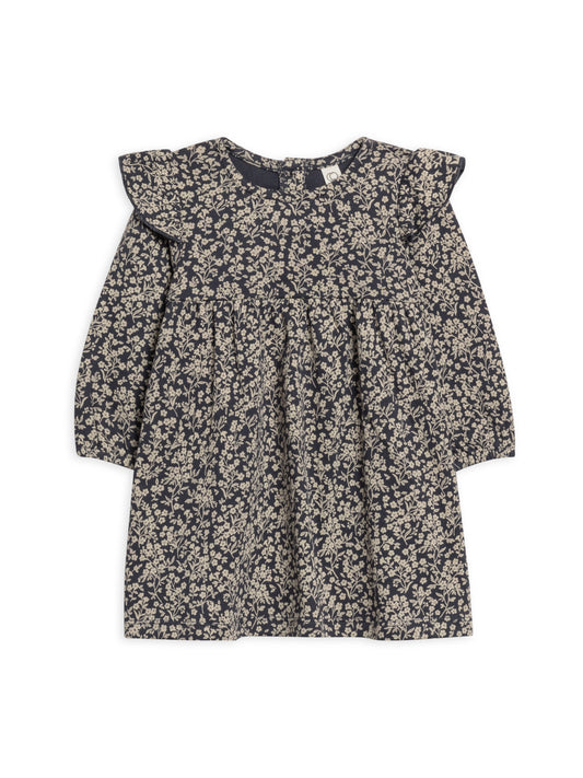 Mika Ruffle Dress- Organic Cotton